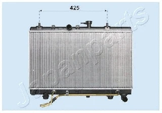 RDA333020 JAPANPARTS Радиатор, охлаждение двигателя (фото 1)