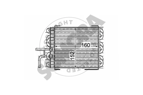 171340C SOMORA Радиатор, охлаждение двигателя (фото 1)