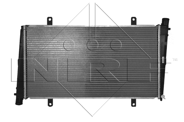 53483 NRF Радиатор, охлаждение двигателя (фото 1)