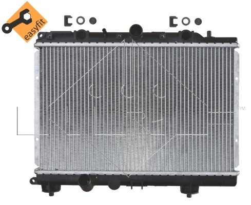 55307 NRF Радиатор, охлаждение двигателя (фото 1)