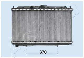RDA213053 ASHIKA Радиатор, охлаждение двигателя (фото 1)