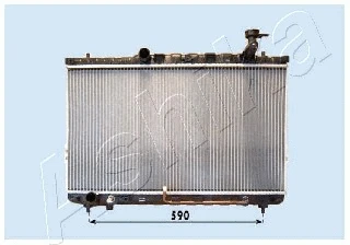 RDA283088 ASHIKA Радиатор, охлаждение двигателя (фото 1)