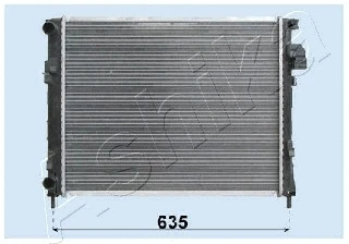RDC092031 ASHIKA Радиатор, охлаждение двигателя (фото 1)