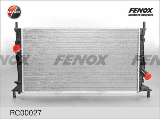 RC00027 FENOX Радиатор, охлаждение двигателя (фото 1)