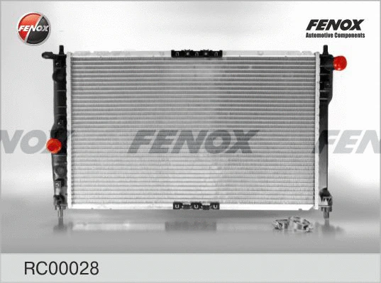 RC00028 FENOX Радиатор, охлаждение двигателя (фото 1)