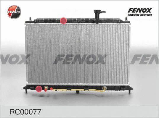 RC00077 FENOX Радиатор, охлаждение двигателя (фото 1)