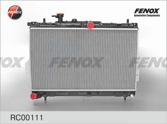 RC00111 FENOX Радиатор, охлаждение двигателя (фото 1)