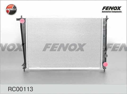 RC00113 FENOX Радиатор, охлаждение двигателя (фото 1)