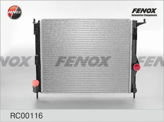 RC00116 FENOX Радиатор, охлаждение двигателя (фото 1)