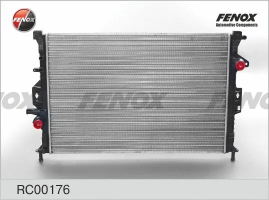 RC00176 FENOX Радиатор, охлаждение двигателя (фото 2)