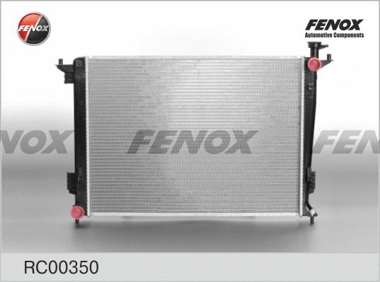 RC00350 FENOX Радиатор, охлаждение двигателя (фото 1)