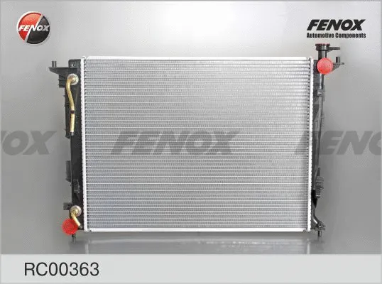 RC00363 FENOX Радиатор, охлаждение двигателя (фото 1)