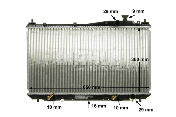 CR 1070 000S KNECHT/MAHLE Радиатор, охлаждение двигателя (фото 6)