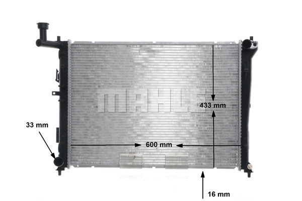 CR 1118 000S KNECHT/MAHLE Радиатор, охлаждение двигателя (фото 11)
