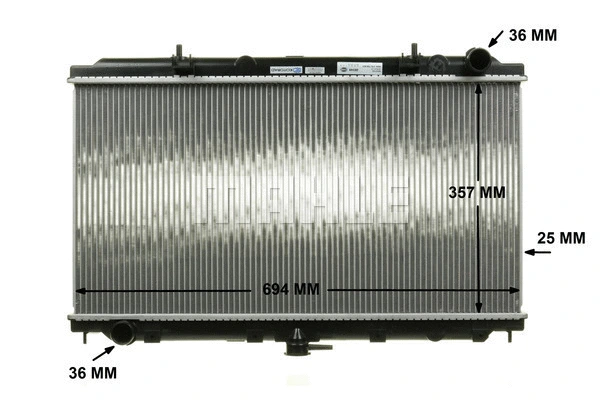 CR 138 000S KNECHT/MAHLE Радиатор, охлаждение двигателя (фото 6)