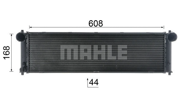 CR 1394 000P KNECHT/MAHLE Радиатор, охлаждение двигателя (фото 7)