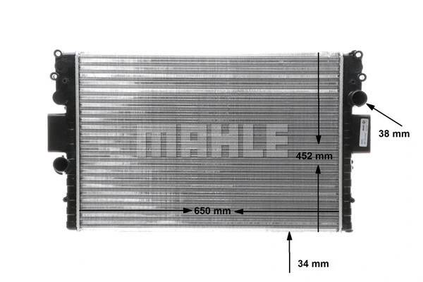 CR 1551 000S KNECHT/MAHLE Радиатор, охлаждение двигателя (фото 9)