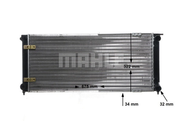 CR 341 000S KNECHT/MAHLE Радиатор, охлаждение двигателя (фото 6)