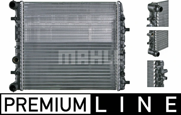 CR 454 000P KNECHT/MAHLE Радиатор, охлаждение двигателя (фото 9)