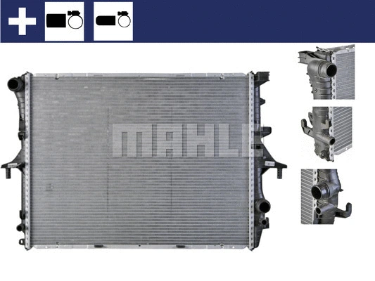 CR 568 000S KNECHT/MAHLE Радиатор, охлаждение двигателя (фото 8)