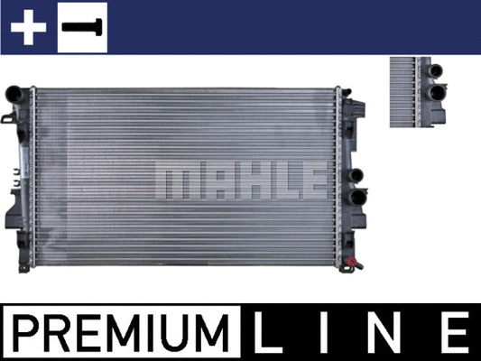 CR 608 000P KNECHT/MAHLE Радиатор, охлаждение двигателя (фото 7)