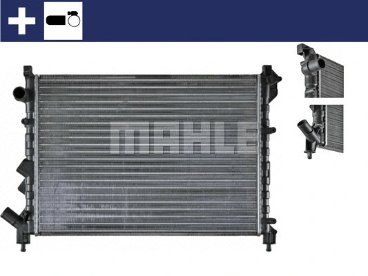 CR 610 000S KNECHT/MAHLE Радиатор, охлаждение двигателя (фото 7)