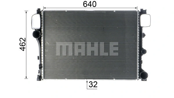 CR 860 000P KNECHT/MAHLE Радиатор, охлаждение двигателя (фото 5)