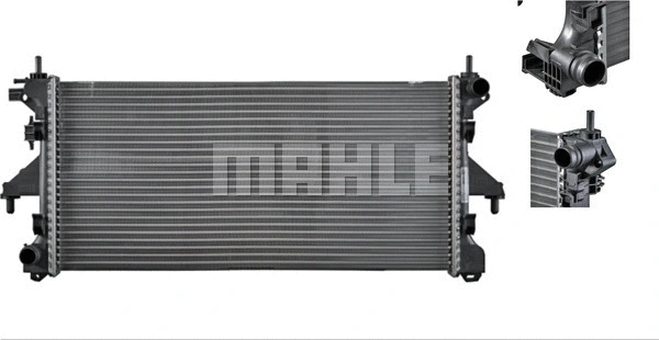 CR 880 000P KNECHT/MAHLE Радиатор, охлаждение двигателя (фото 7)