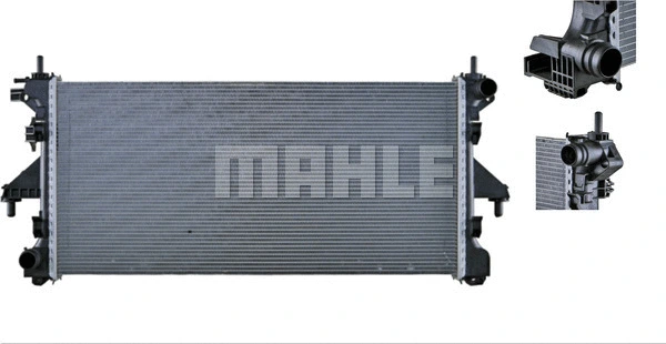 CR 886 000P KNECHT/MAHLE Радиатор, охлаждение двигателя (фото 8)