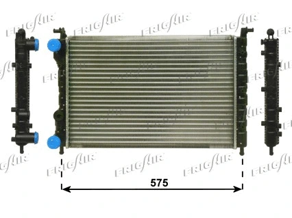 0104.3063 FRIGAIR Радиатор, охлаждение двигателя (фото 1)