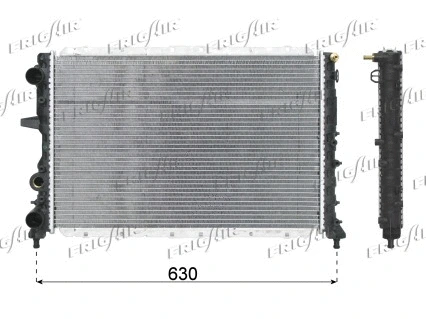 0104.3102 FRIGAIR Радиатор, охлаждение двигателя (фото 1)