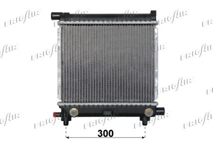 0106.2088 FRIGAIR Радиатор, охлаждение двигателя (фото 1)
