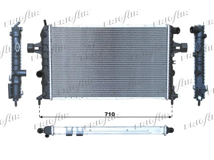 0107.3063 FRIGAIR Радиатор, охлаждение двигателя (фото 1)