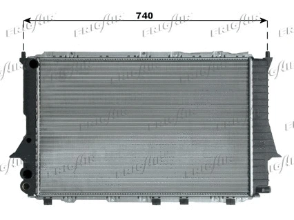0110.2051 FRIGAIR Радиатор, охлаждение двигателя (фото 1)