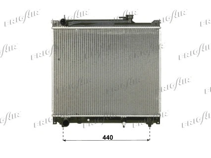 0114.3033 FRIGAIR Радиатор, охлаждение двигателя (фото 1)