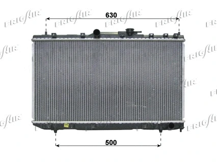 0115.3007 FRIGAIR Радиатор, охлаждение двигателя (фото 1)
