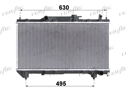 0115.3126 FRIGAIR Радиатор, охлаждение двигателя (фото 1)