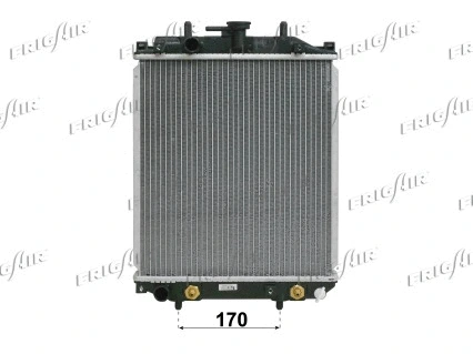 0115.3132 FRIGAIR Радиатор, охлаждение двигателя (фото 1)
