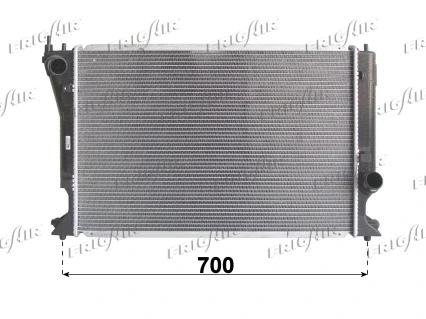0115.3142 FRIGAIR Радиатор, охлаждение двигателя (фото 1)