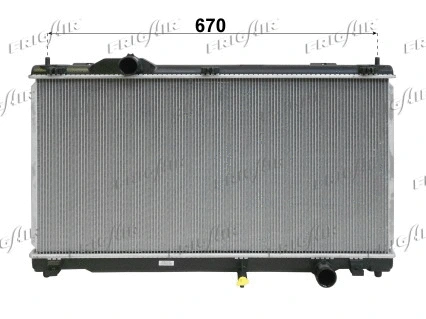 0115.3180 FRIGAIR Радиатор, охлаждение двигателя (фото 1)