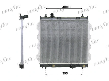 0118.3002 FRIGAIR Радиатор, охлаждение двигателя (фото 1)