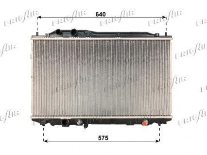 0119.3033 FRIGAIR Радиатор, охлаждение двигателя (фото 1)