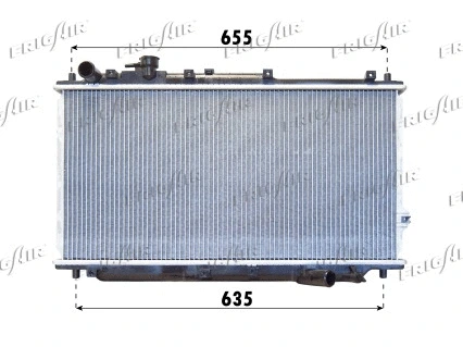 0133.3019 FRIGAIR Радиатор, охлаждение двигателя (фото 1)