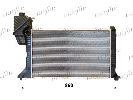 0206.2081 FRIGAIR Радиатор, охлаждение двигателя (фото 1)