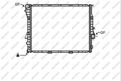 BM820R005 PRASCO Радиатор, охлаждение двигателя (фото 1)