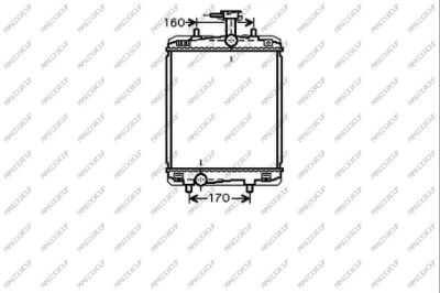 CI201R003 PRASCO Радиатор, охлаждение двигателя (фото 1)