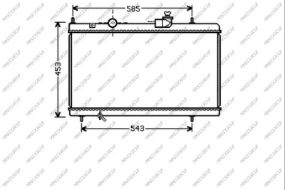 CI520R001 PRASCO Радиатор, охлаждение двигателя (фото 1)