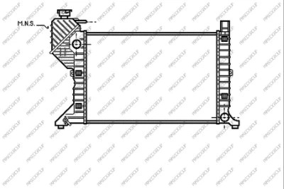 ME915R001 PRASCO Радиатор, охлаждение двигателя (фото 1)