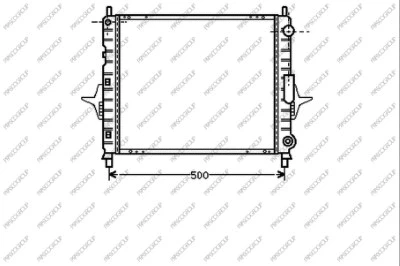 RN025R002 PRASCO Радиатор, охлаждение двигателя (фото 1)