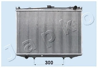 RDA213045 JAPKO Радиатор, охлаждение двигателя (фото 1)
